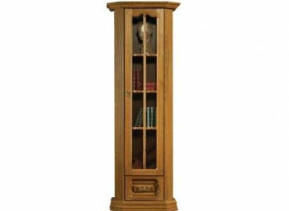 Landhaus Hochschrank Vitrine Schrank Holz Glas Schrank Vitrinen Schränke